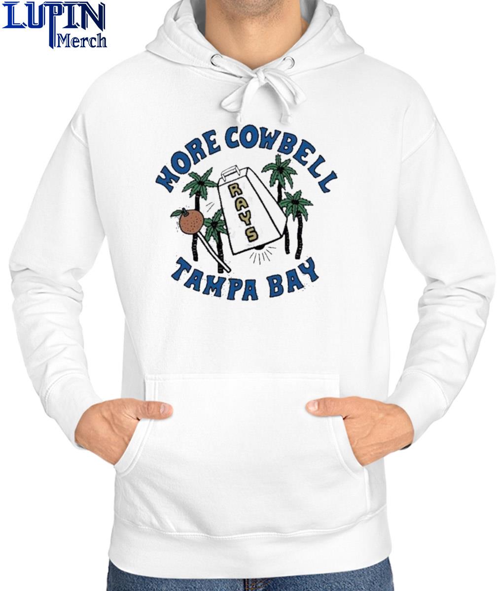 Original tampa Bay Rays Homage Doddle Collection More Cowbell T-Shirt