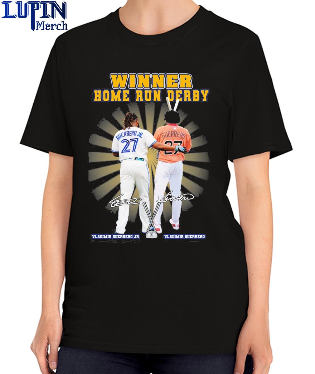 Official Home Run Derby Champ Vladimir Guerrero Jr signature shirt