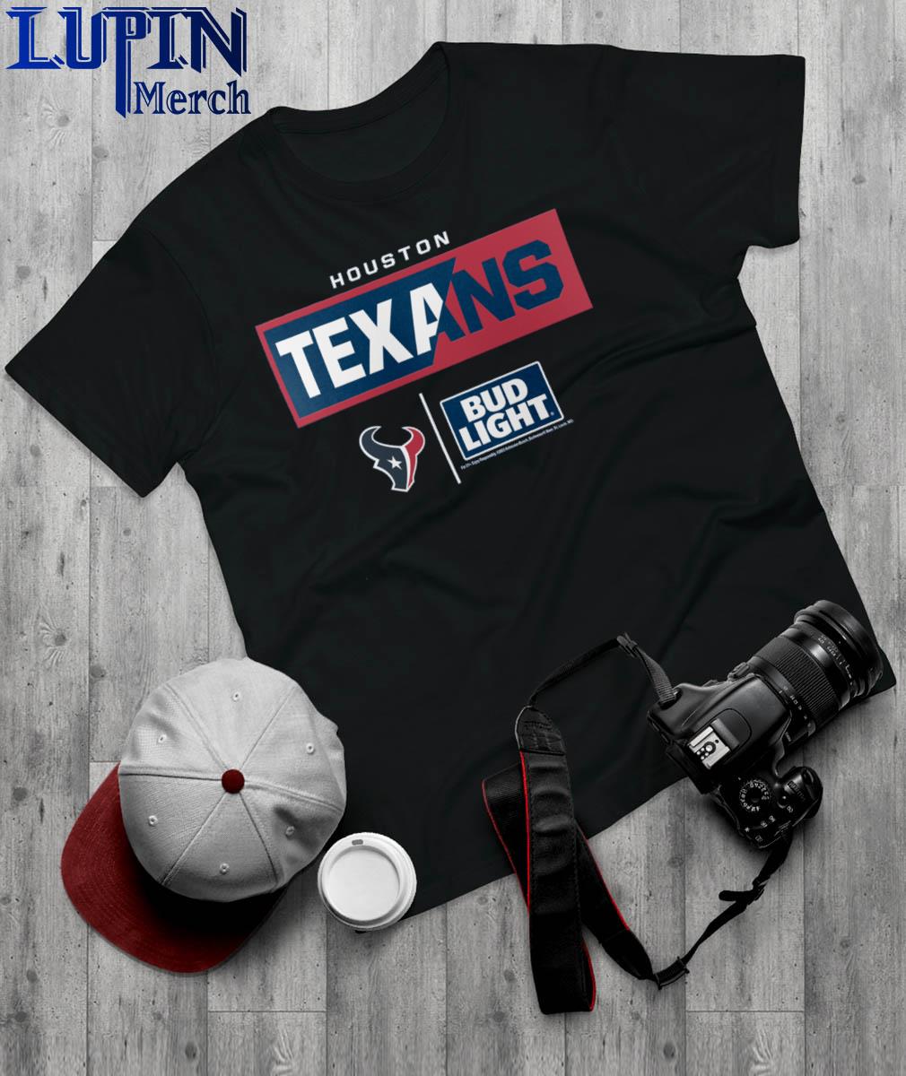 Official Houston Texans NFL x Bud Light T-Shirt, hoodie, sweater