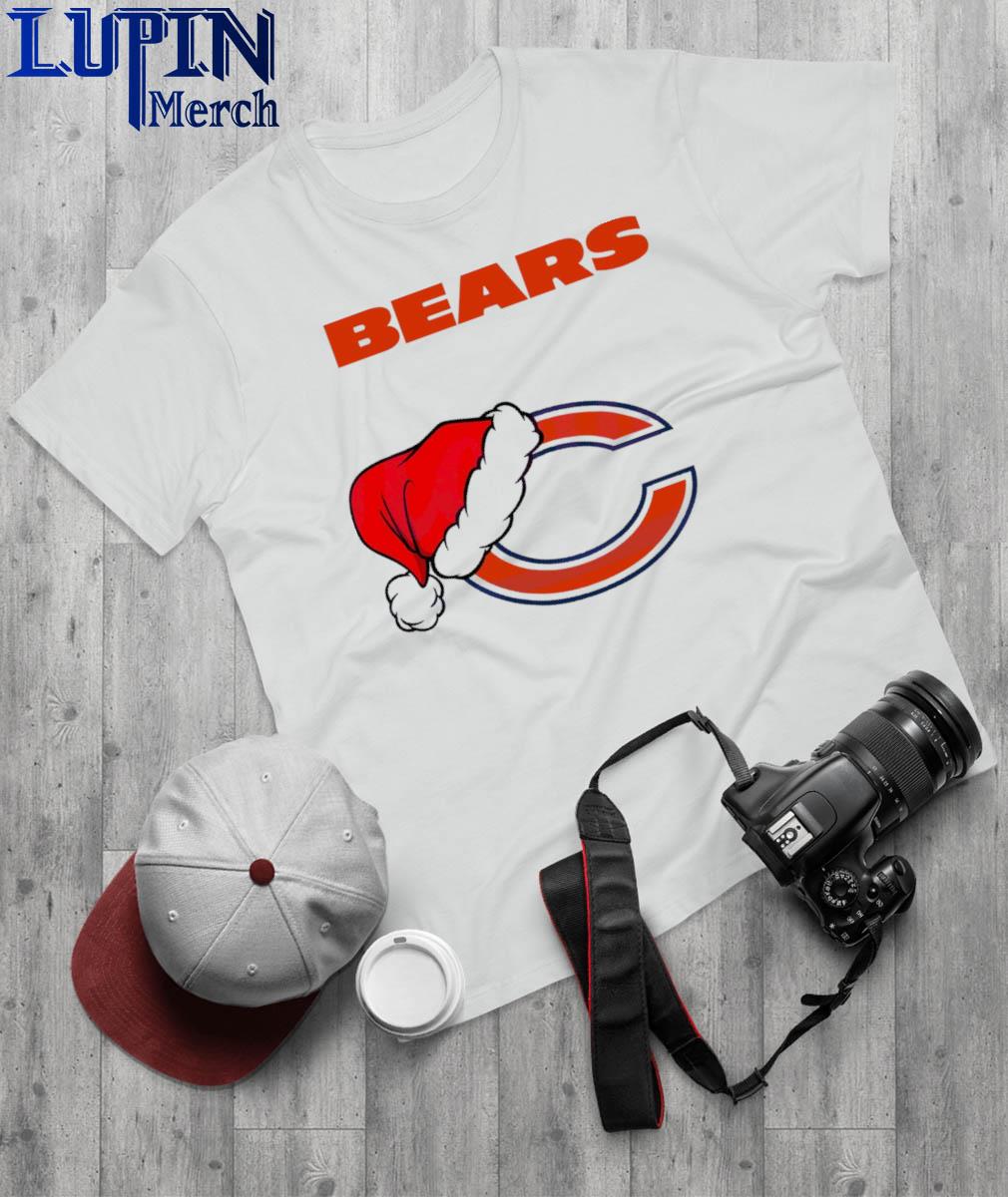 Official Chicago bears NFL Christmas logo 2023 T-shirt, hoodie, tank top,  sweater and long sleeve t-shirt