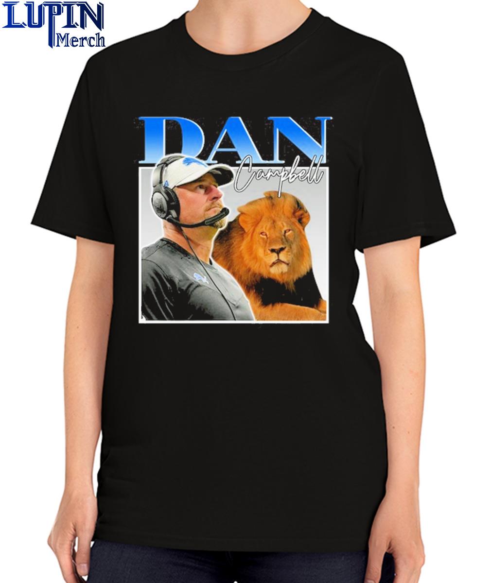 Dan Campbell Detroit Lions Vintage T-Shirt, hoodie, sweater, long sleeve  and tank top