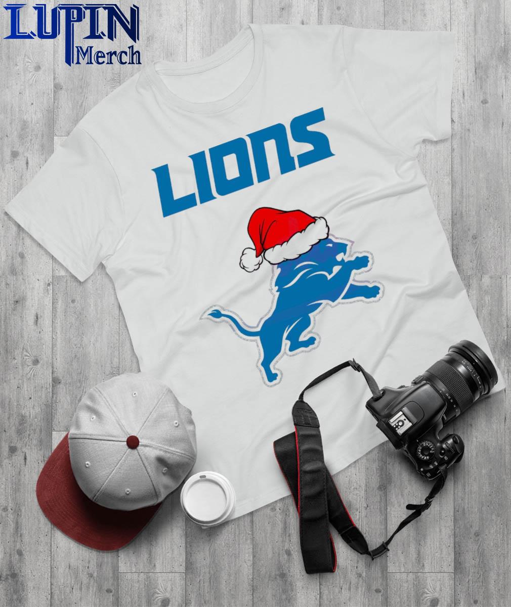 Detroit Lions NFL Christmas Logo 2023 t shirt