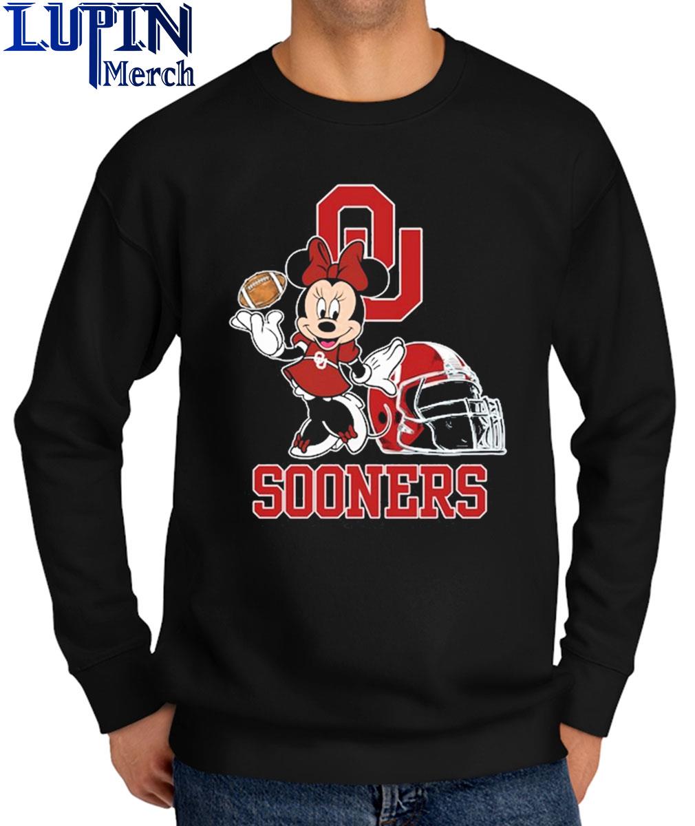 Disney Minnie Mouse Oklahoma Sooners Football 2023 Shirt, hoodie