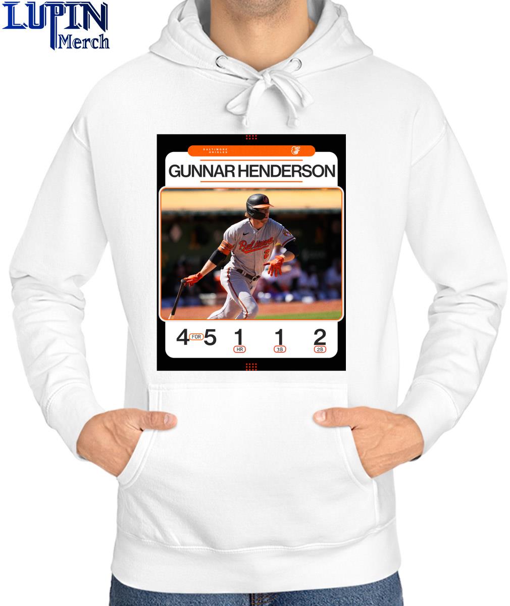 Gunnar Henderson Baltimore Orioles Gunnar of the year signature 2023 shirt,  hoodie, sweater, long sleeve and tank top