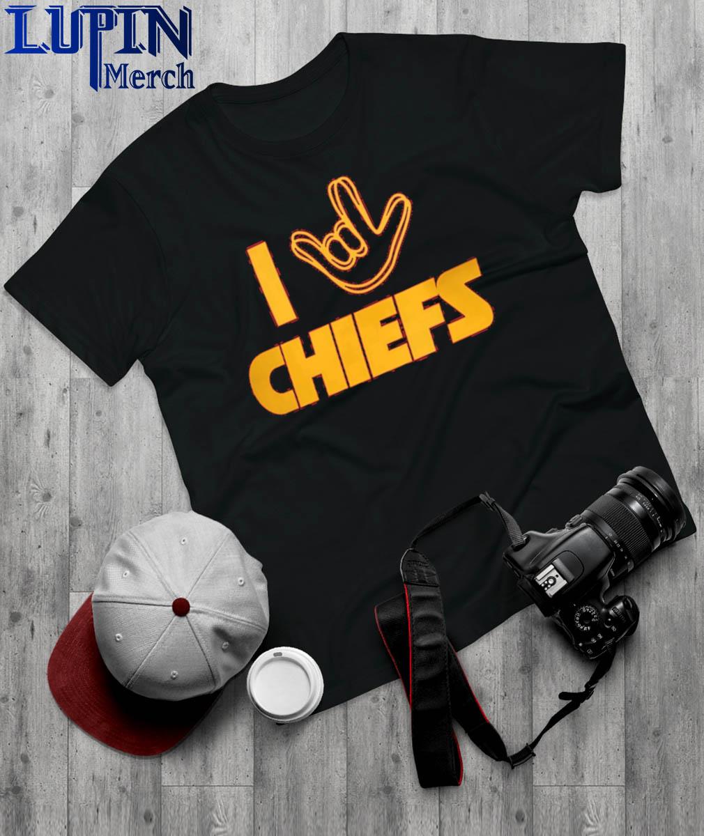 Homage Kansas City Chiefs The Nfl Asl Collection By Love Sign Sweatshirt