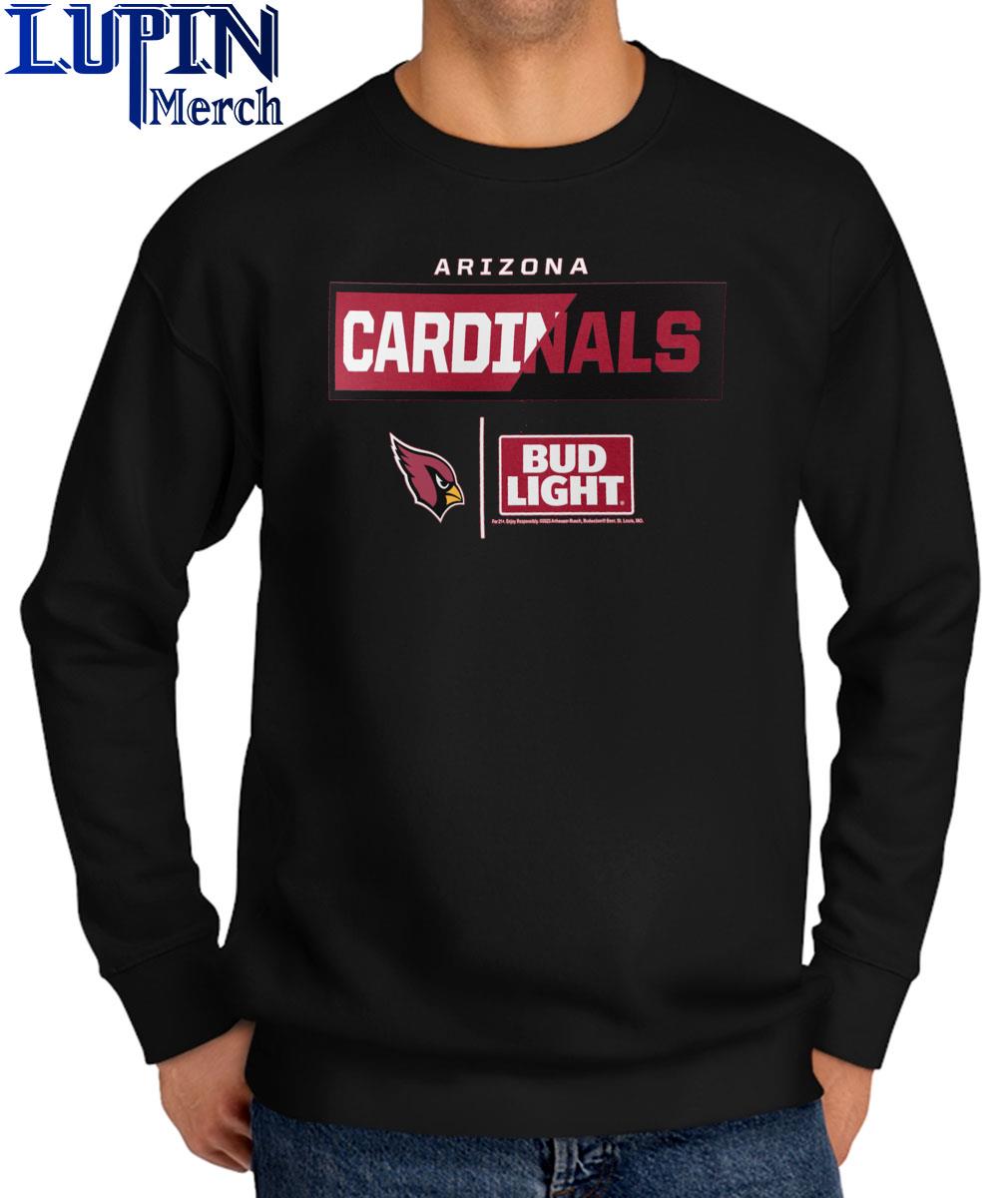 Original arizona Cardinals NFL x Bud Light shirt, hoodie, sweater