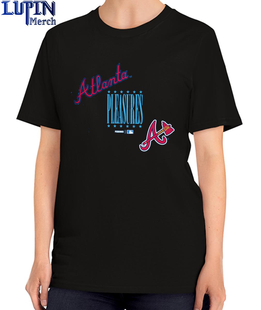 Official Atlanta Braves PLEASURES Repurpose T-Shirt, hoodie, sweater, long  sleeve and tank top