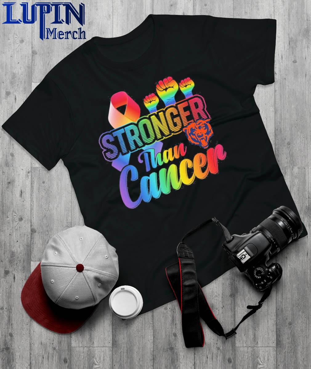 Official Chicago Bears Stronger Than Cancer NFL 2023 Shirt, hoodie