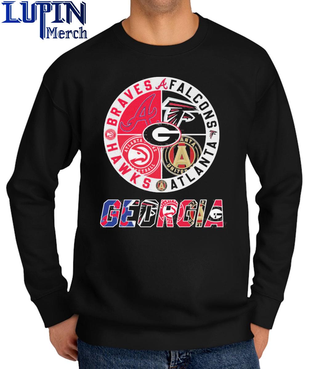 Georgia Atlanta Braves Falcons Hawks T Shirt, hoodie, sweater, long sleeve  and tank top