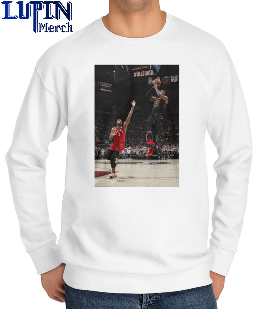 Lebron James Game Winner Over Him Shirt - Reallgraphics