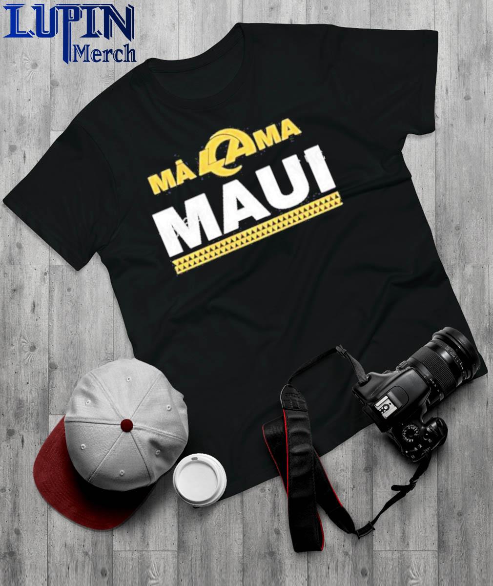 Los Angeles Rams Store Los Angeles Rams x Mãlama Maui Relief T