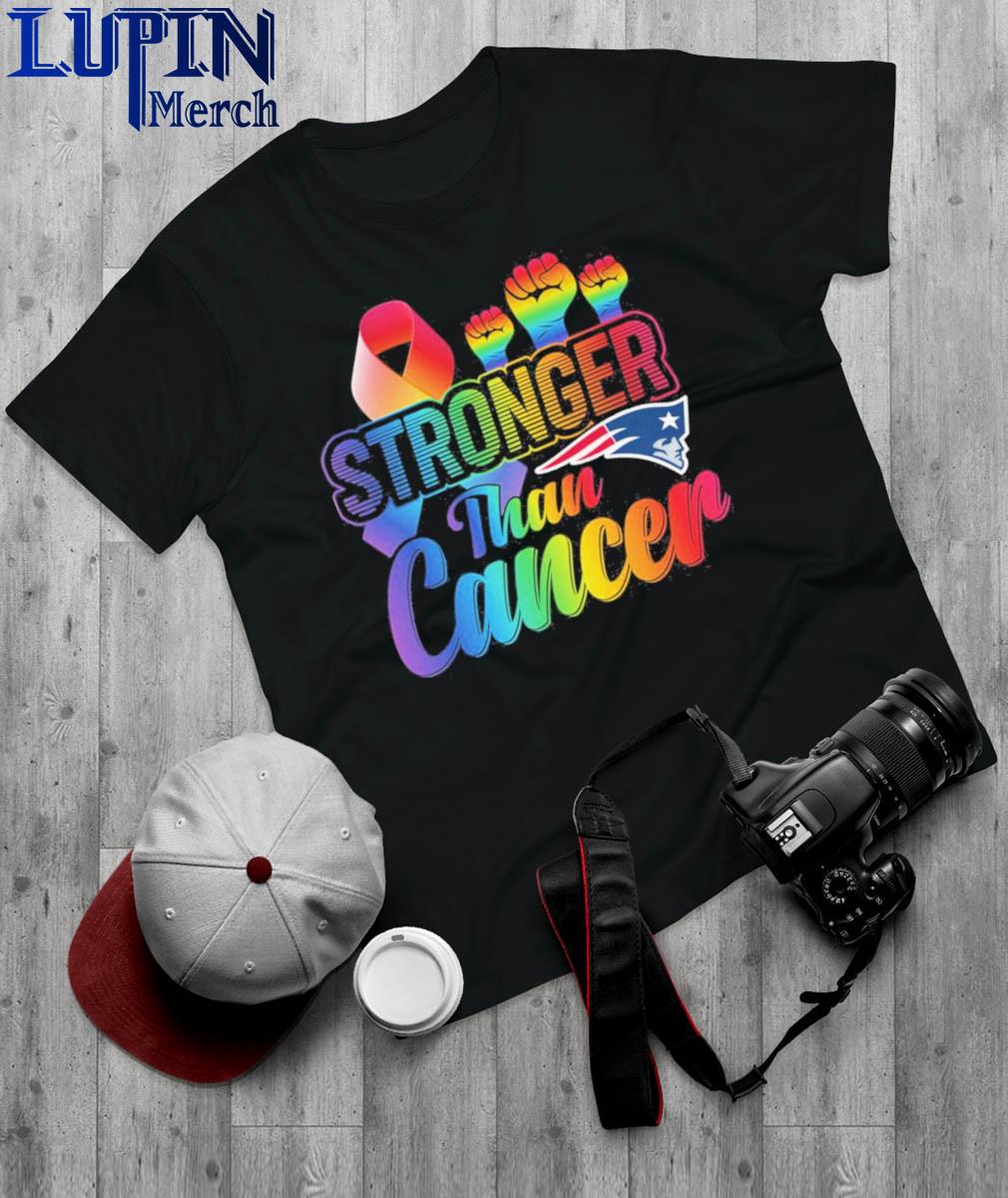 New England Patriots Stronger Than Cancer Nfl 2023 Shirt, hoodie