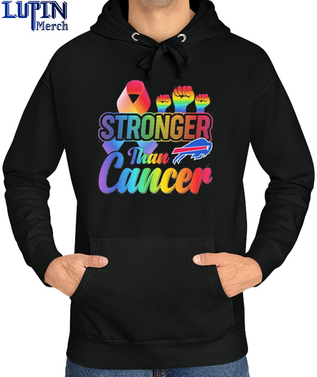 Official Nfl Buffalo Bills Stronger Than Cancer Shirt, hoodie