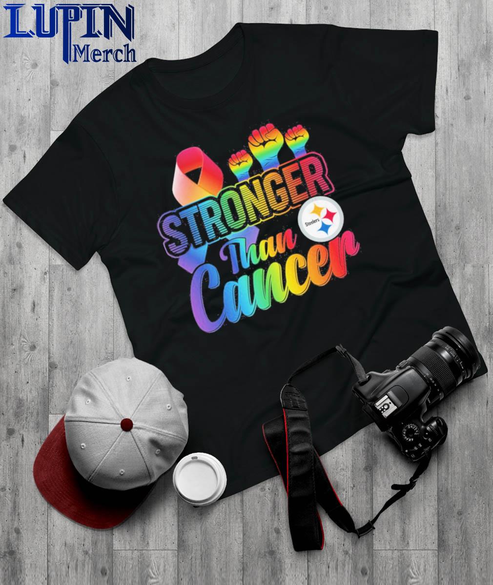 Pittsburgh Steelers Stronger Than Cancer NFL 2023 T-Shirt