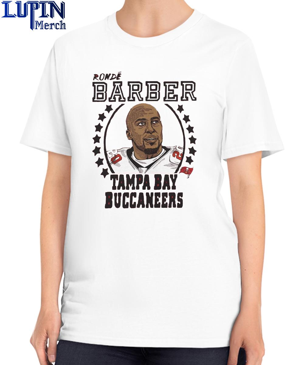 Official Ronde Barber Tampa Bay Buccaneers Homage Retired Player Caricature  Tri-Blend T-Shirt, hoodie, sweater, long sleeve and tank top