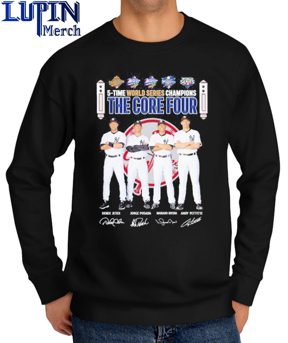 The Core Four New York Yankees 5 Time Shirt