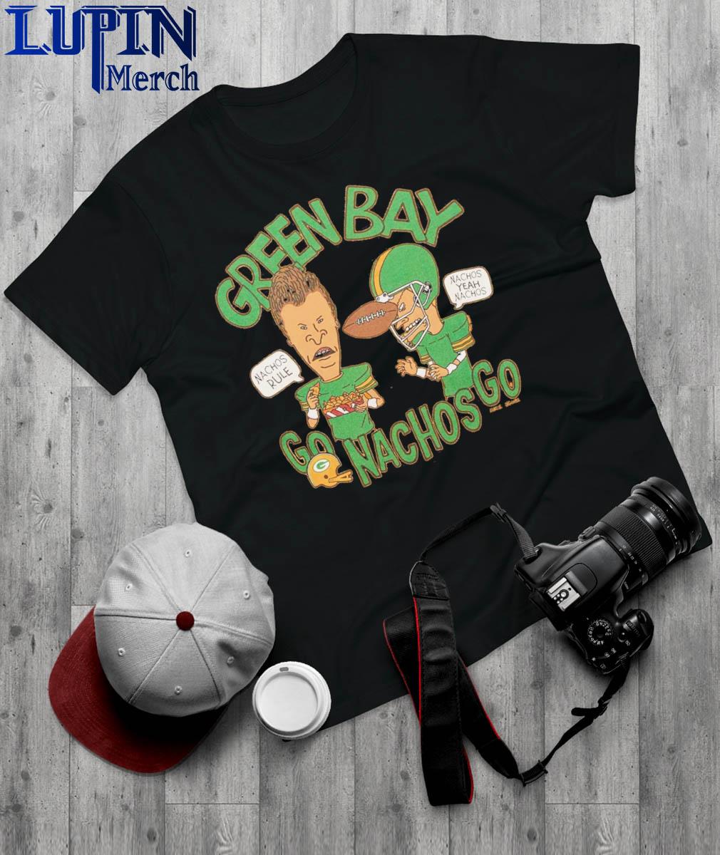 Awesome beavis And Butthead X Green Bay Packers Nachos shirt