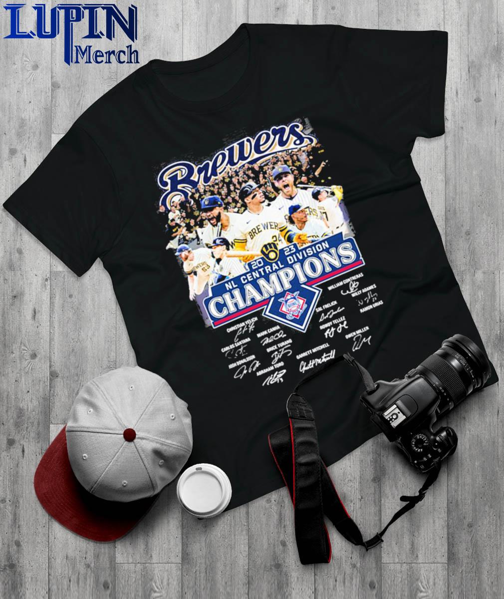 Official brewers MLB NL Central Division Champions 2023 Shirt
