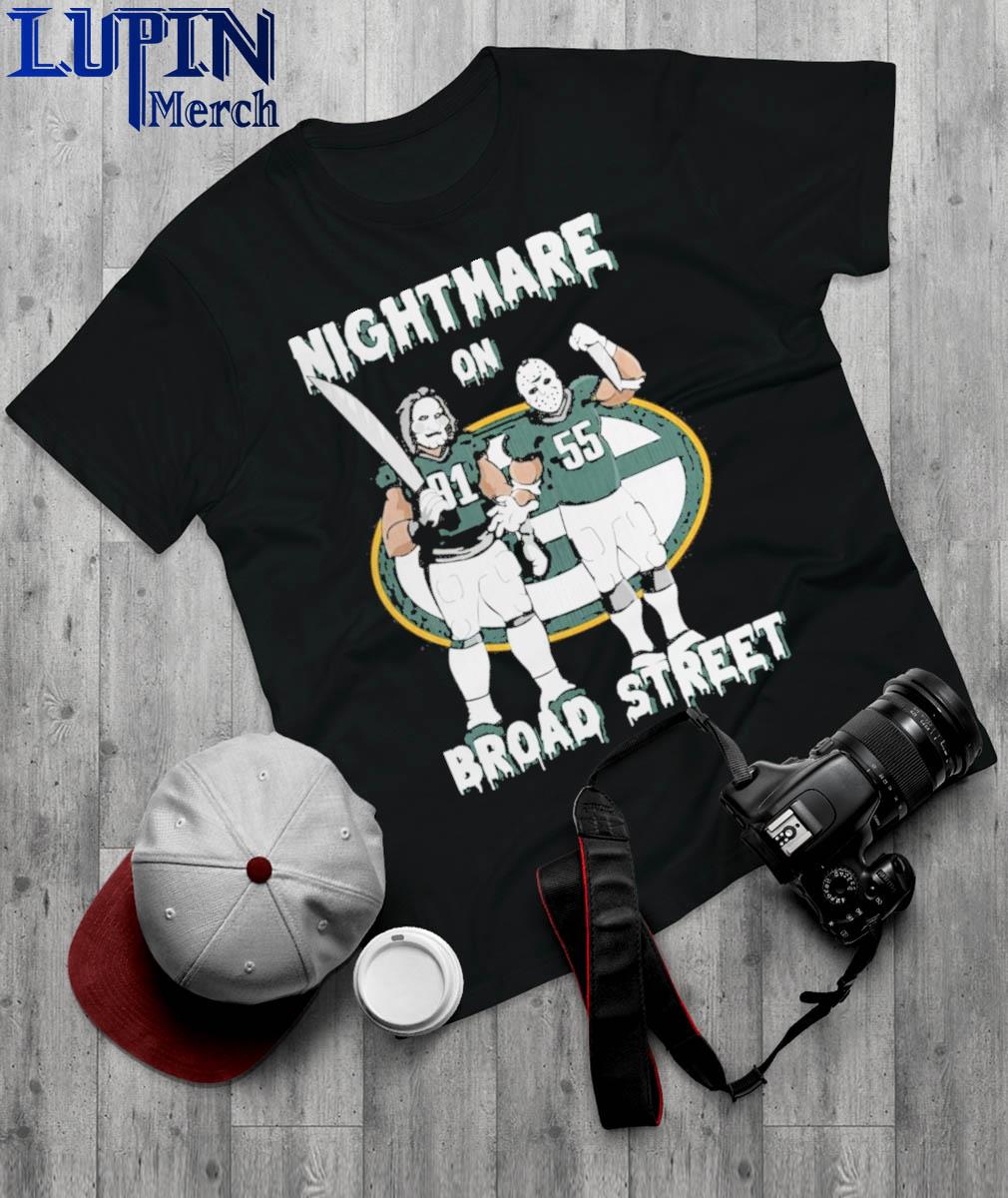 Official green Bay Packers Nightmare On Broad Street Unisex T