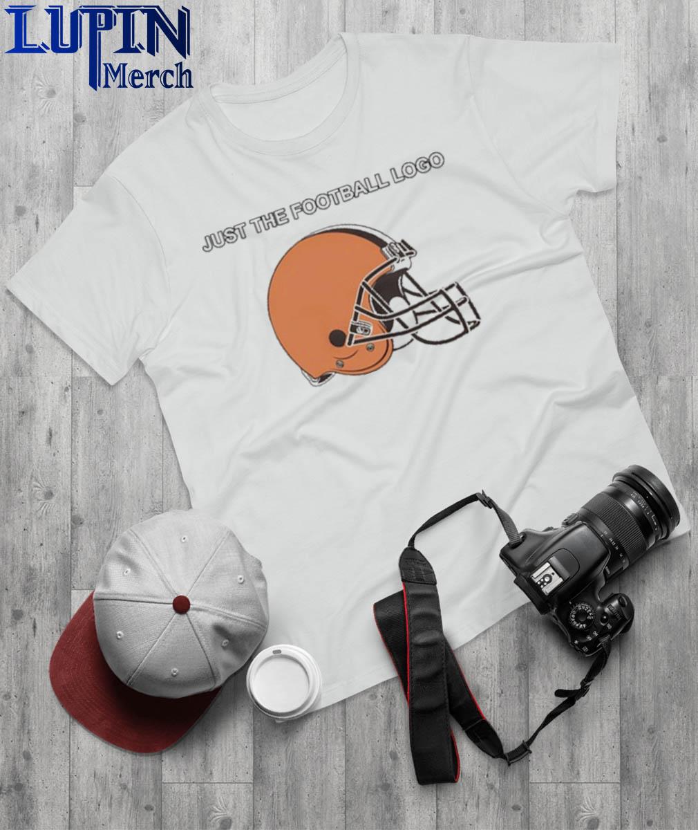 Cleveland Browns just the football logo helmet shirt, hoodie