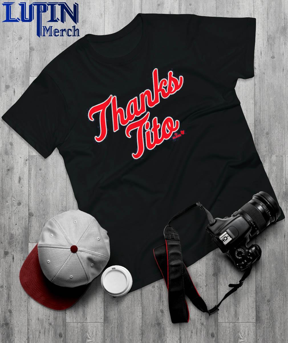 Thank you tito thanking terry francona shirt, hoodie, sweater