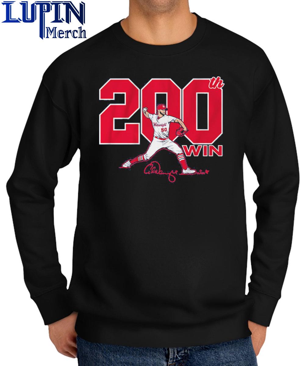 Original Adam Wainwright 200 Wins Signature T-shirt,Sweater, Hoodie, And  Long Sleeved, Ladies, Tank Top