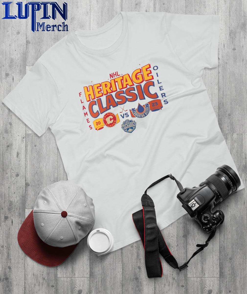 2023 NHL Heritage Classic Matchup T Shirt - Limotees