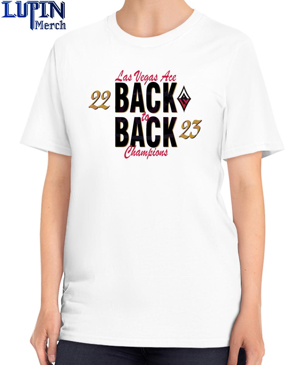 The Las Vegas Aces Back To Back 2023 Wnba Champions History Made Shirt -  Peanutstee