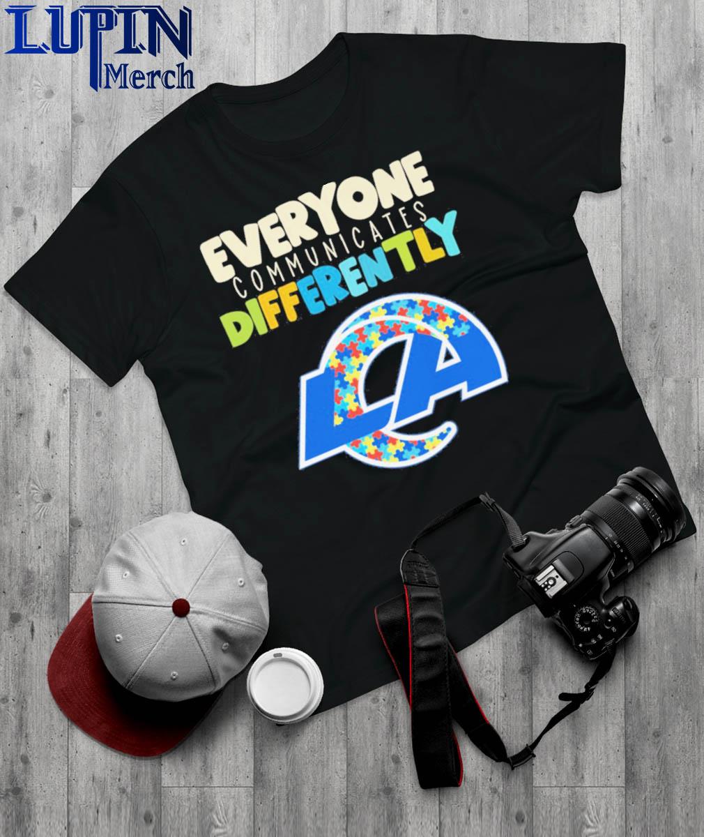 NFL Everyone Communicates Differently Los Angeles Rams Shirt