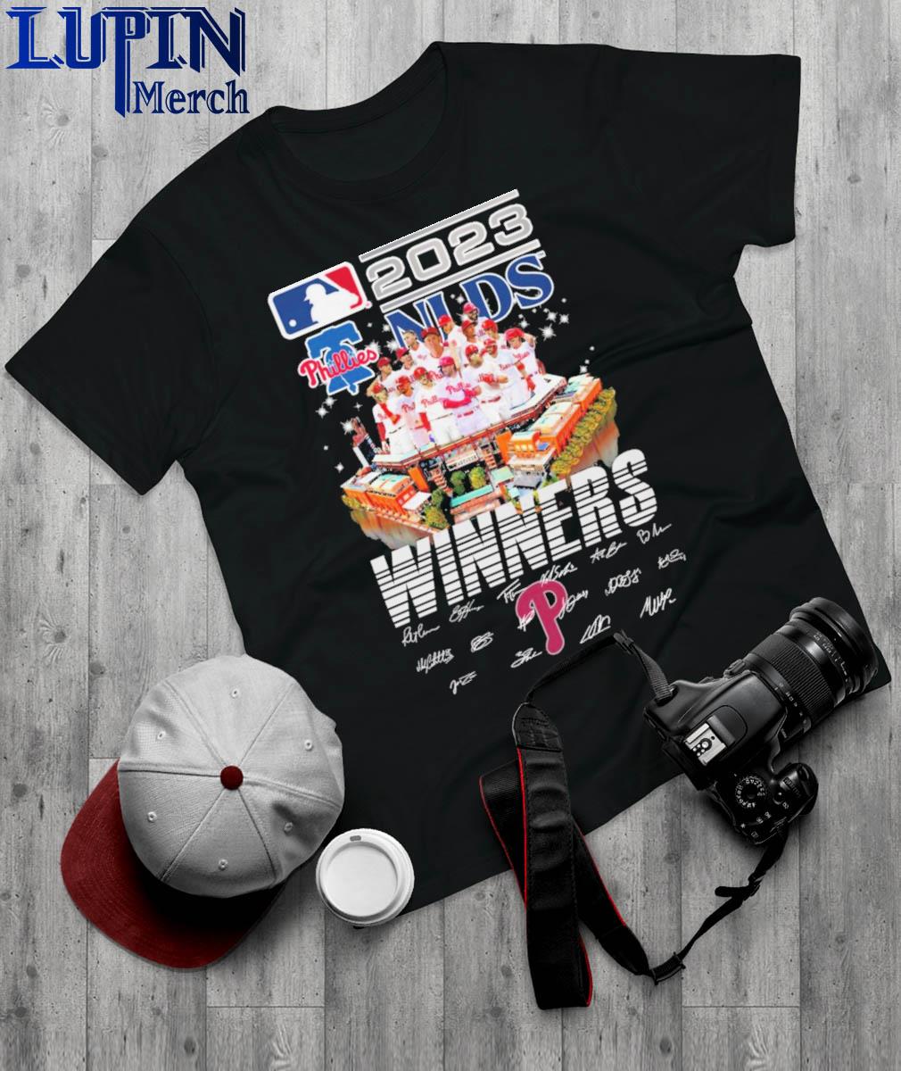 2023 NLDS Philadelphia Phillies Winner Signature T Shirt - Teeclover