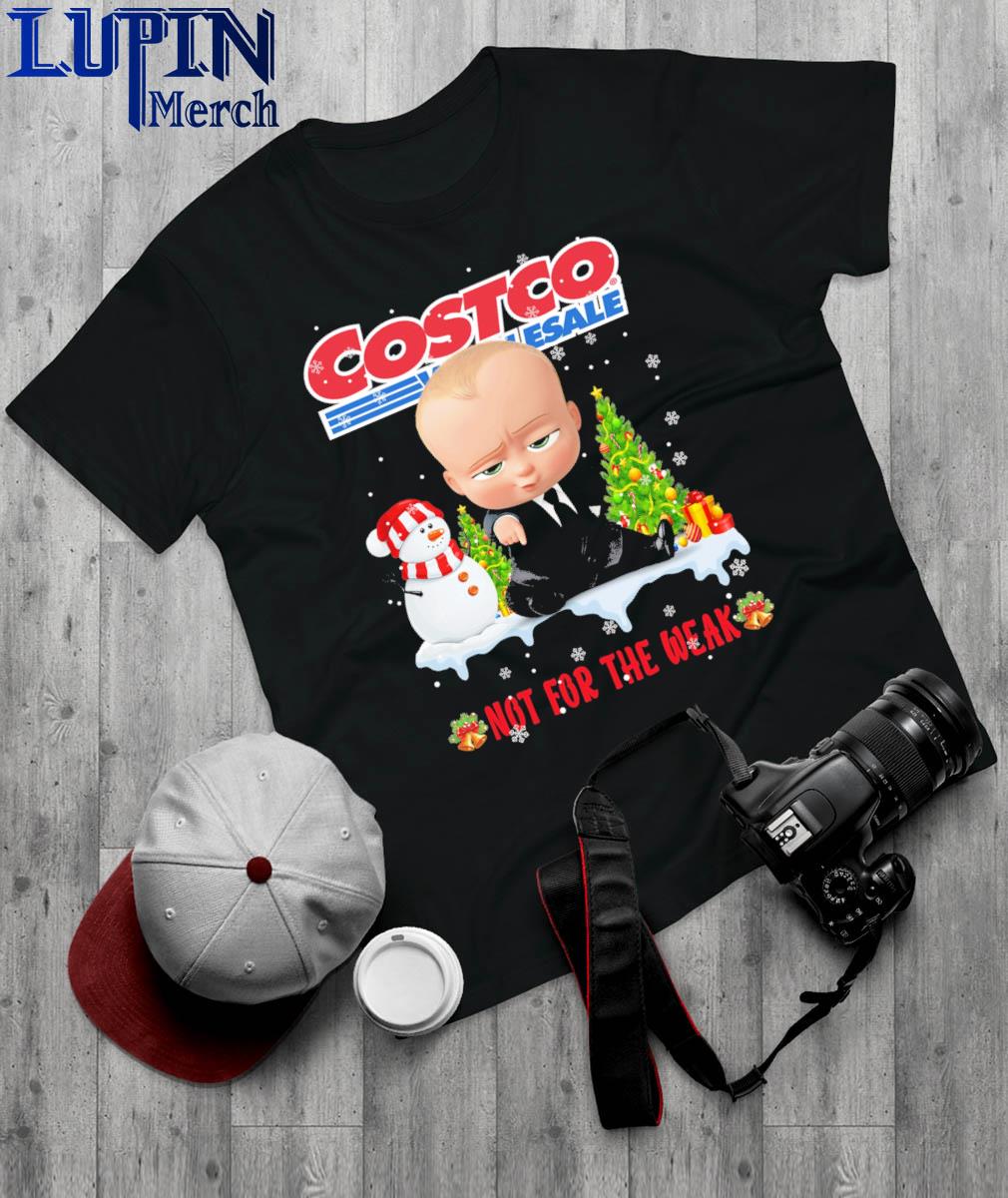 Official Boss Baby Costco Wholesale Not For The Week Christmas Shirt