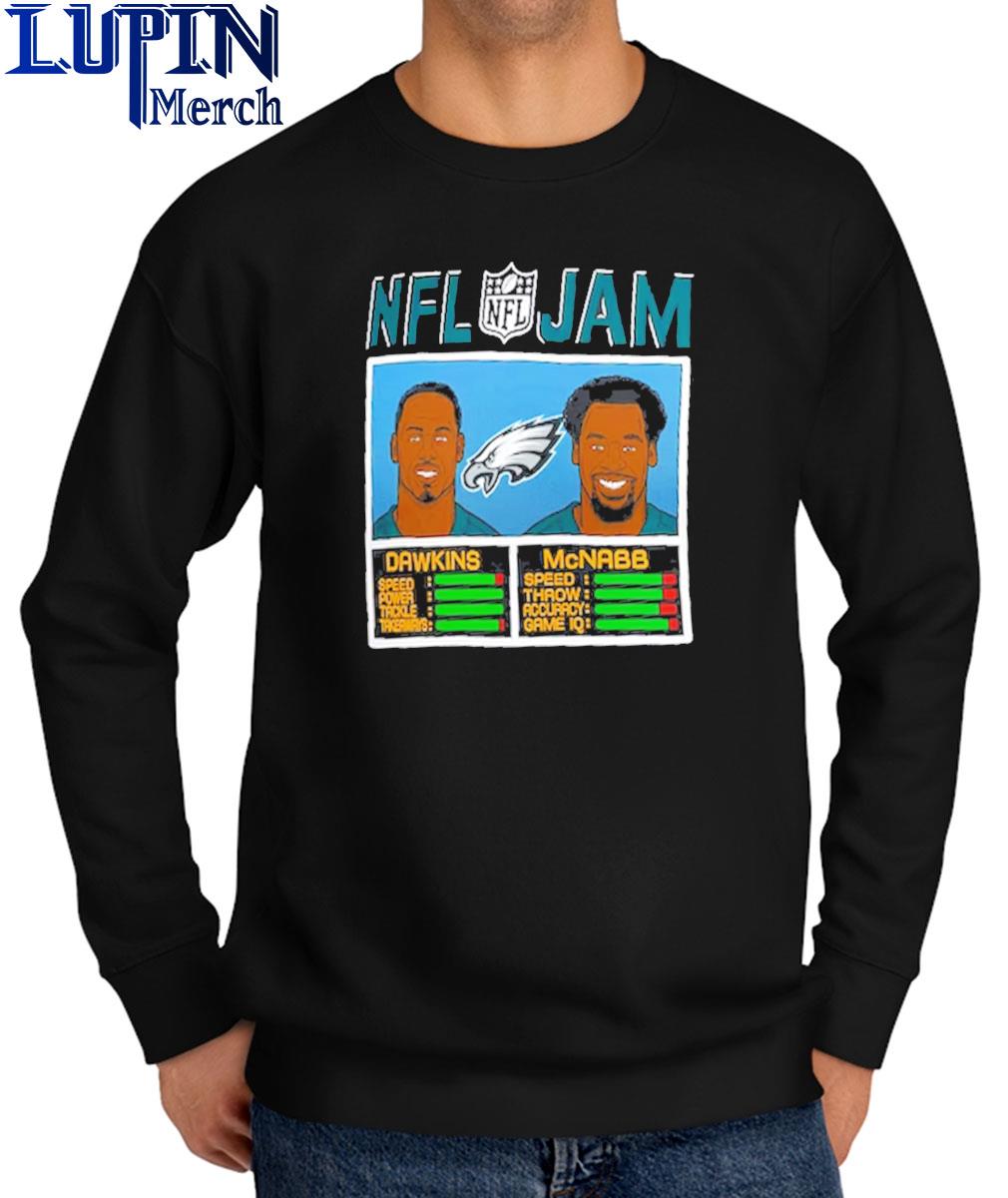 Brian Dawkins & Donovan McNabb Philadelphia Eagles Homage NFL Retired Jam  T-Shirt, hoodie, sweater, long sleeve and tank top