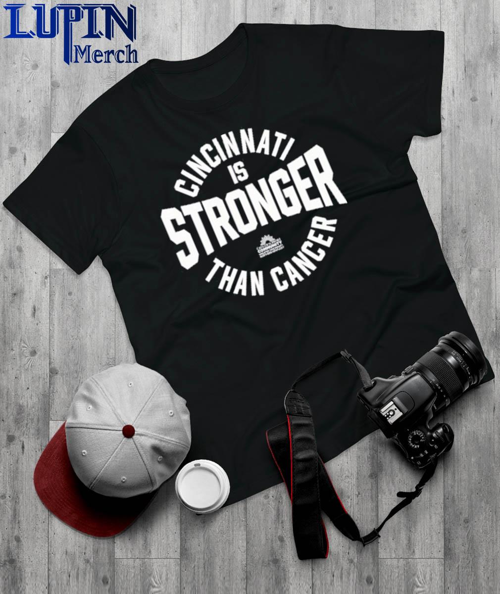 Official cincyshirts Cincinnati Is Stronger Than Cancer Shirt