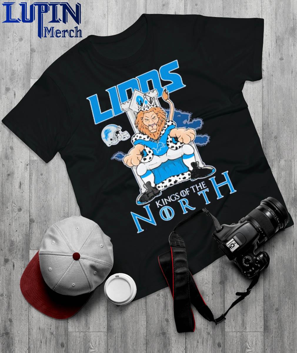 Official Detroit Lions Mascot King Of The North Shirt