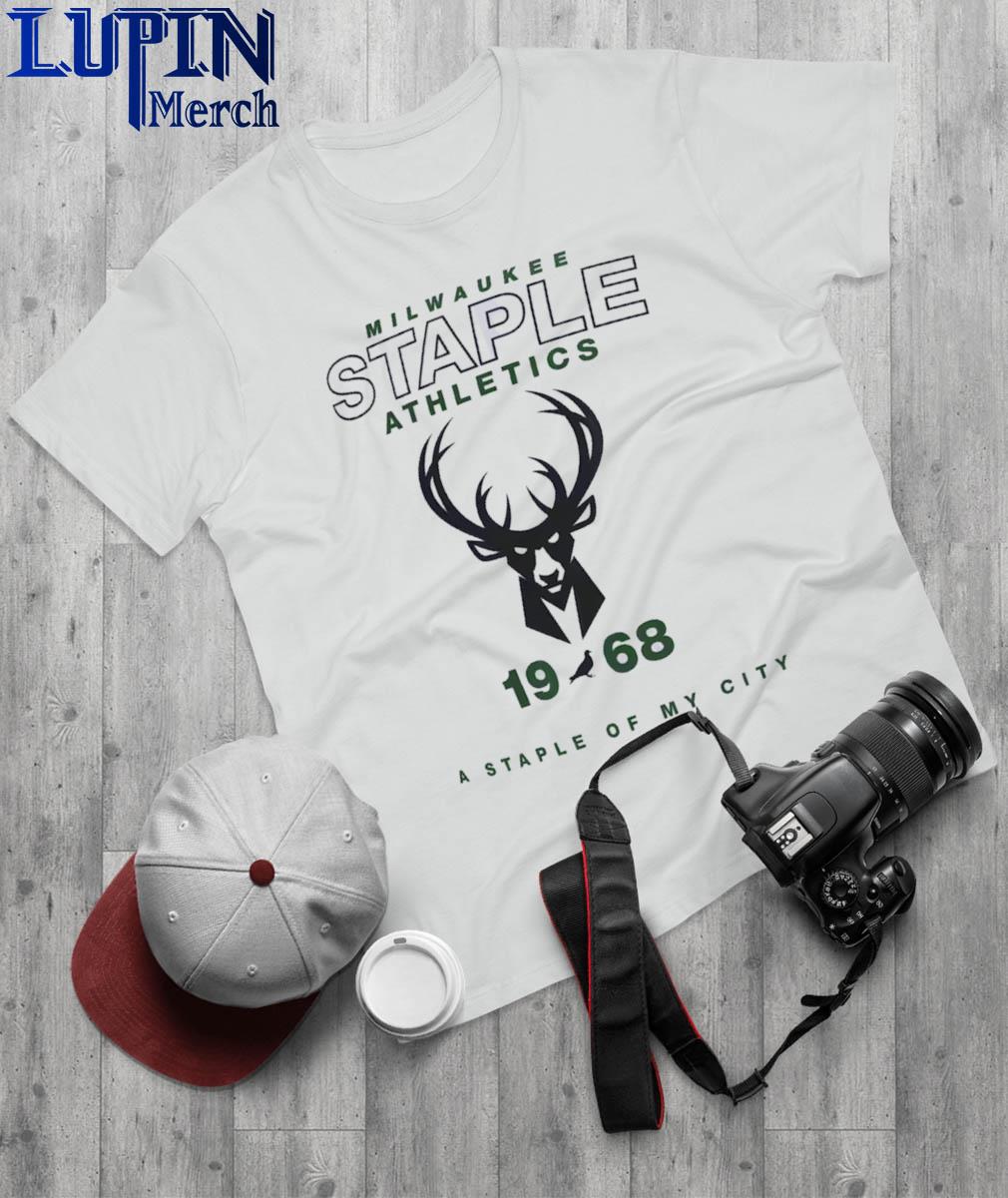 Milwaukee Bucks Nba X Staple Home Team T-shirt