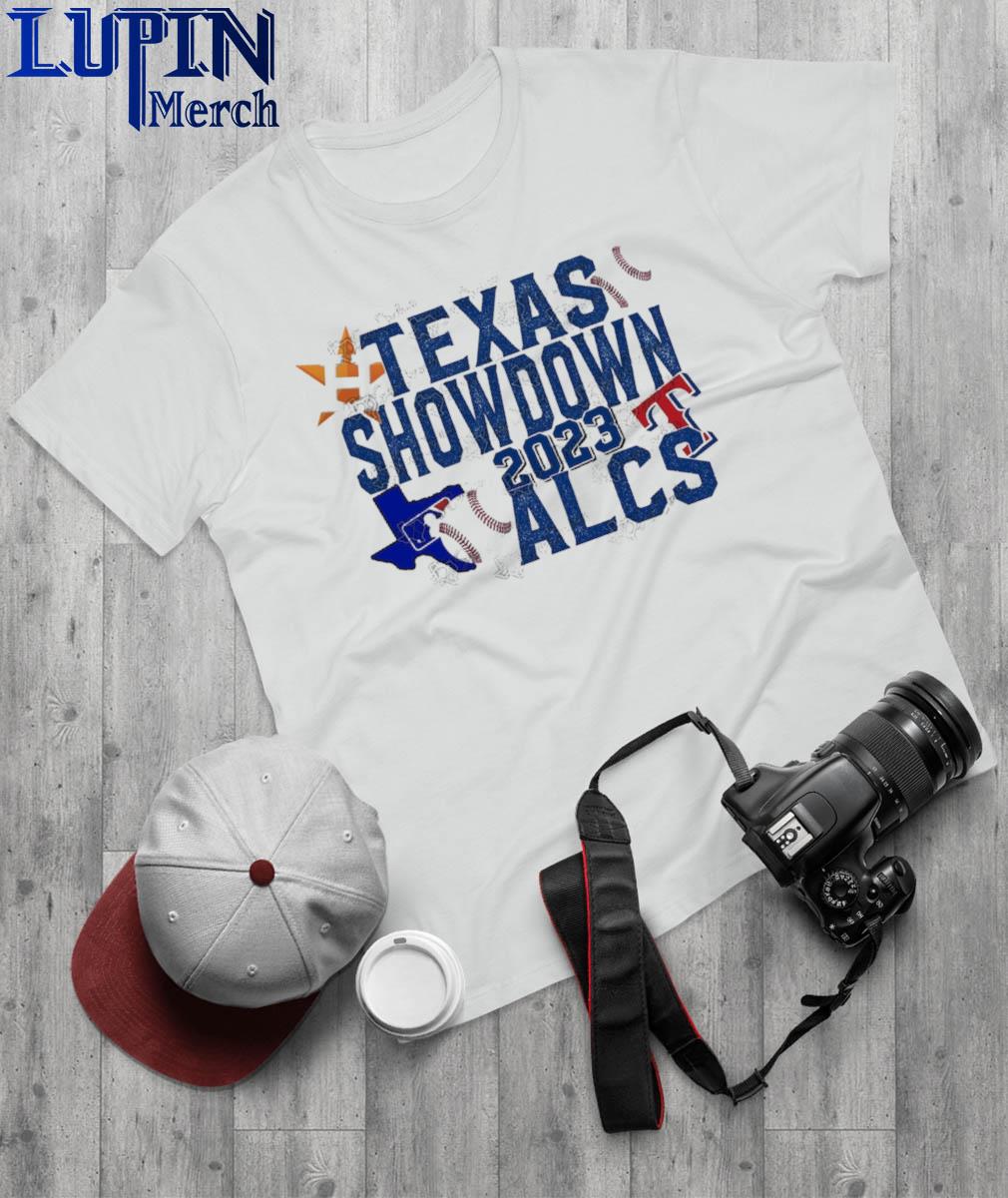 Official texas Showdown 2023 ALCS Houston Astros vs Texas Rangers Baseball Shirt