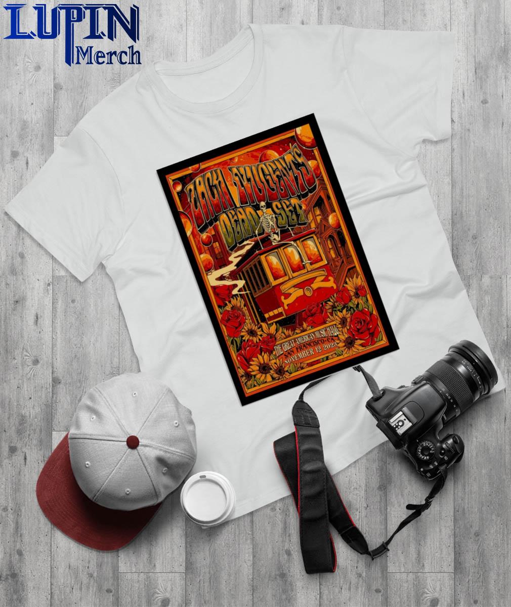 Official zach Nugent Event Great American Music Hall San Francisco Nov 12, 2023 Poster Shirt
