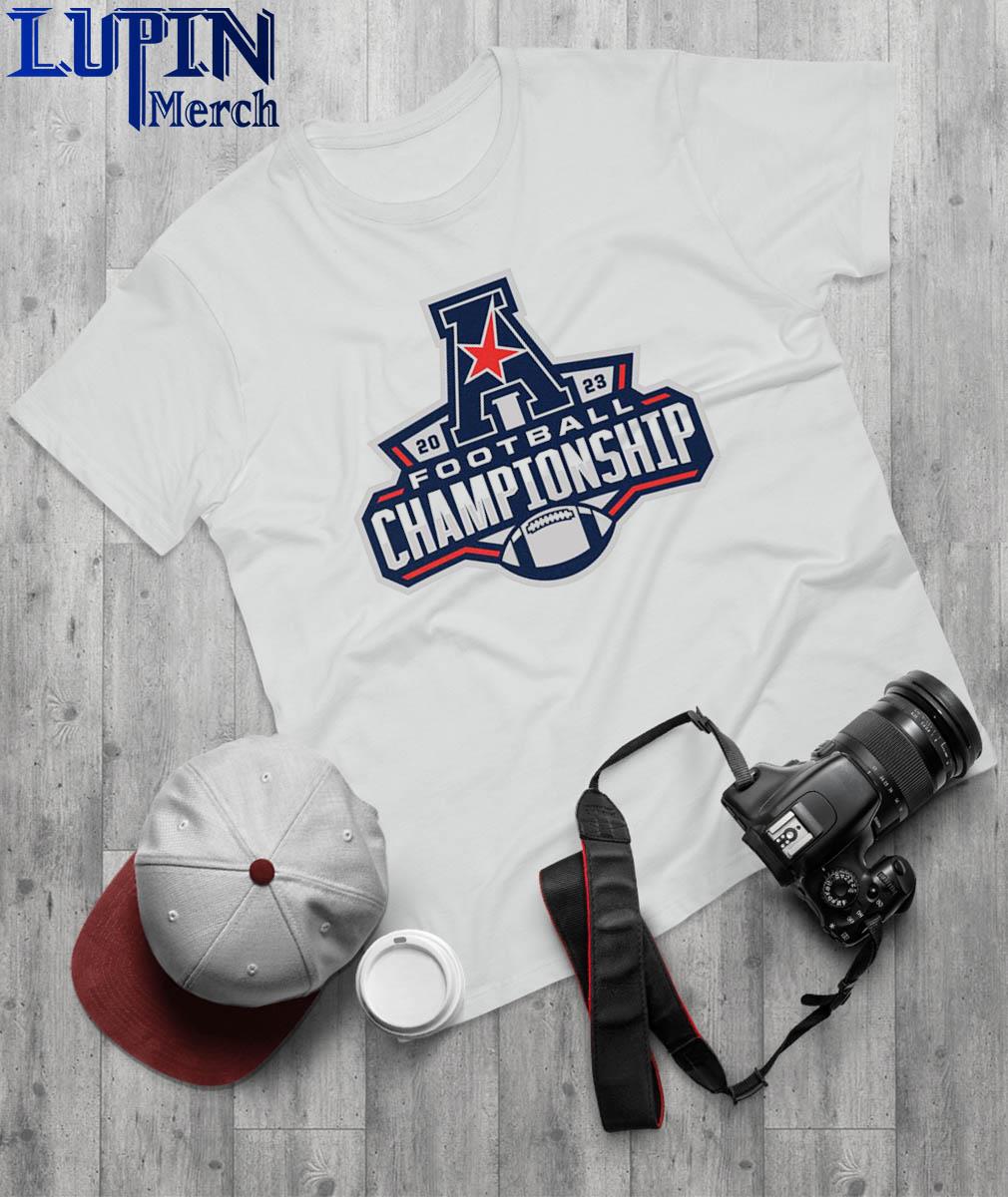 Official 2023 American Athletic Football Championship Logo Shirt