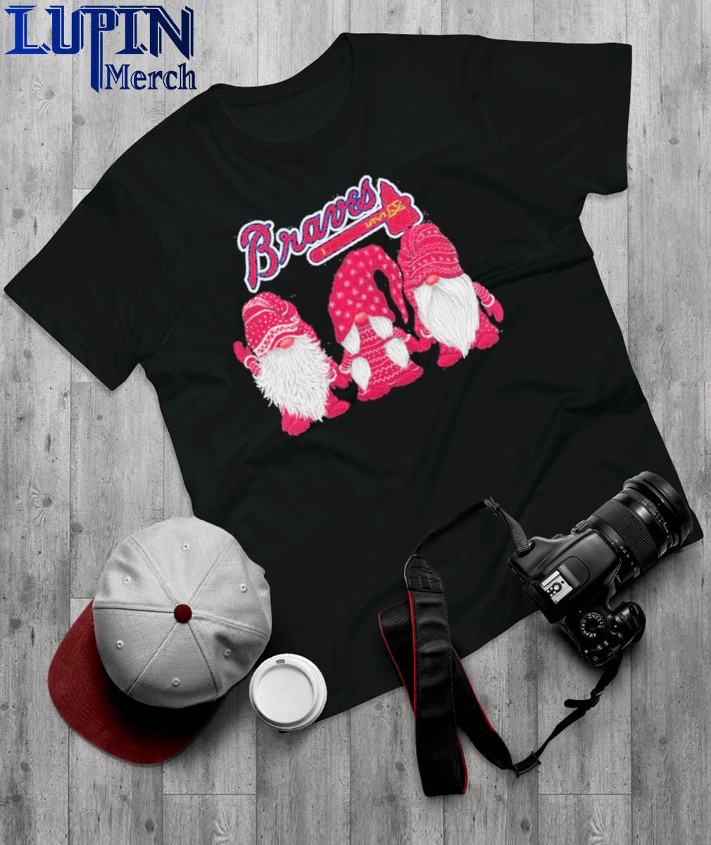 Official Atlanta Braves Gnomes Merry Christmas Shirt