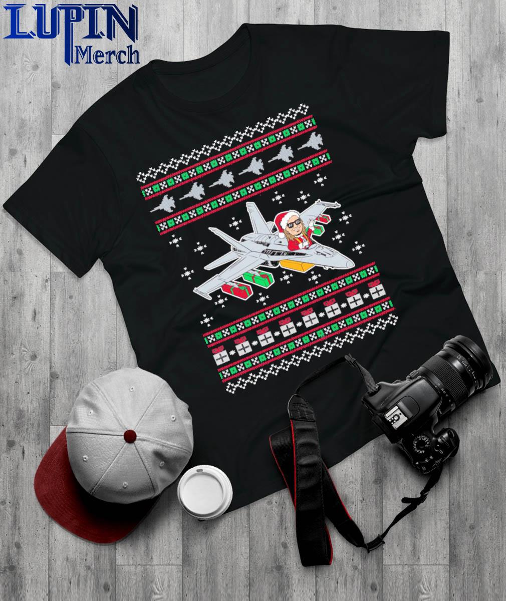 Official F18 Ugly Sweater Christmas Shirt