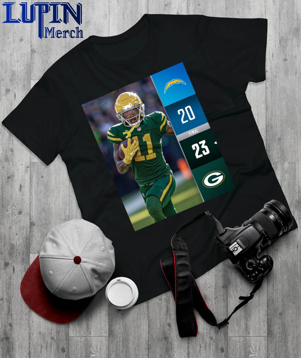 Official Green Bay Packers wins 23 20 Los Angeles Chargers NFL 2023 Final Score Shirt