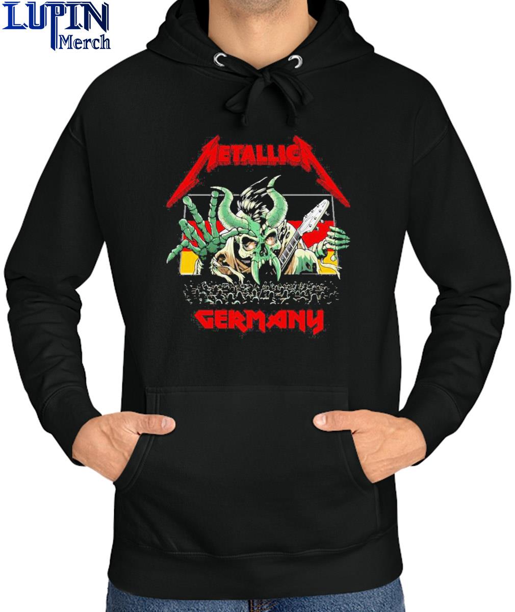 Official Metallica Germany 2024 Event Shirt Hoodie Sweater Long   Official Metallica Germany 2024 Event Shirt Hoodie 