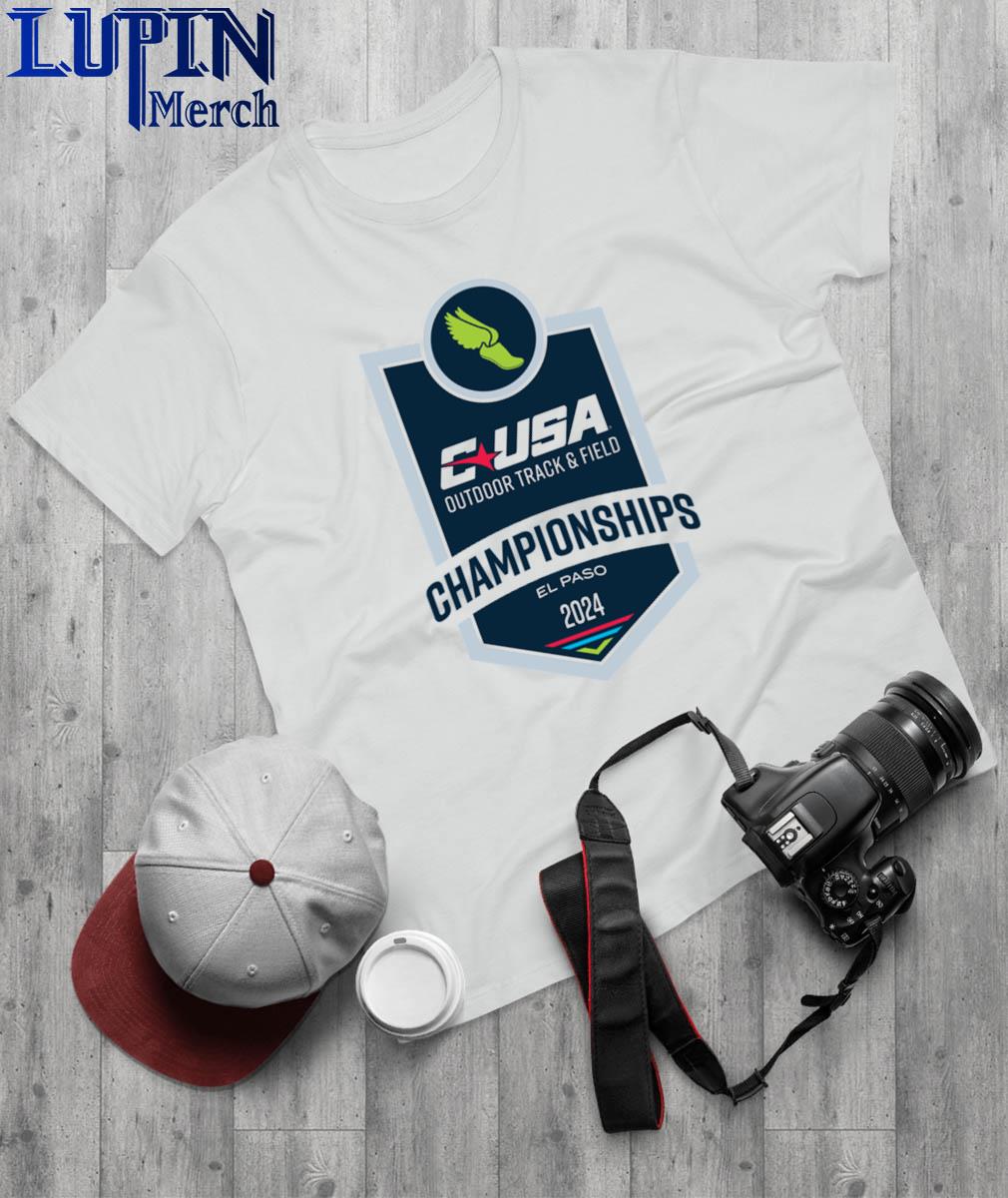 Official 2024 Conference USA Outdoor Track & Field Championship Logo